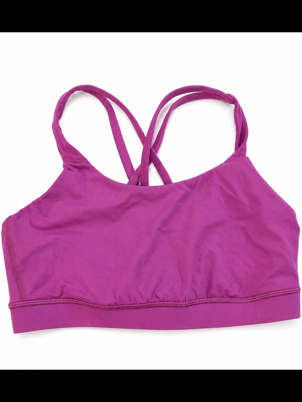 lululemon athletica Strappy Sports Bra - Magenta